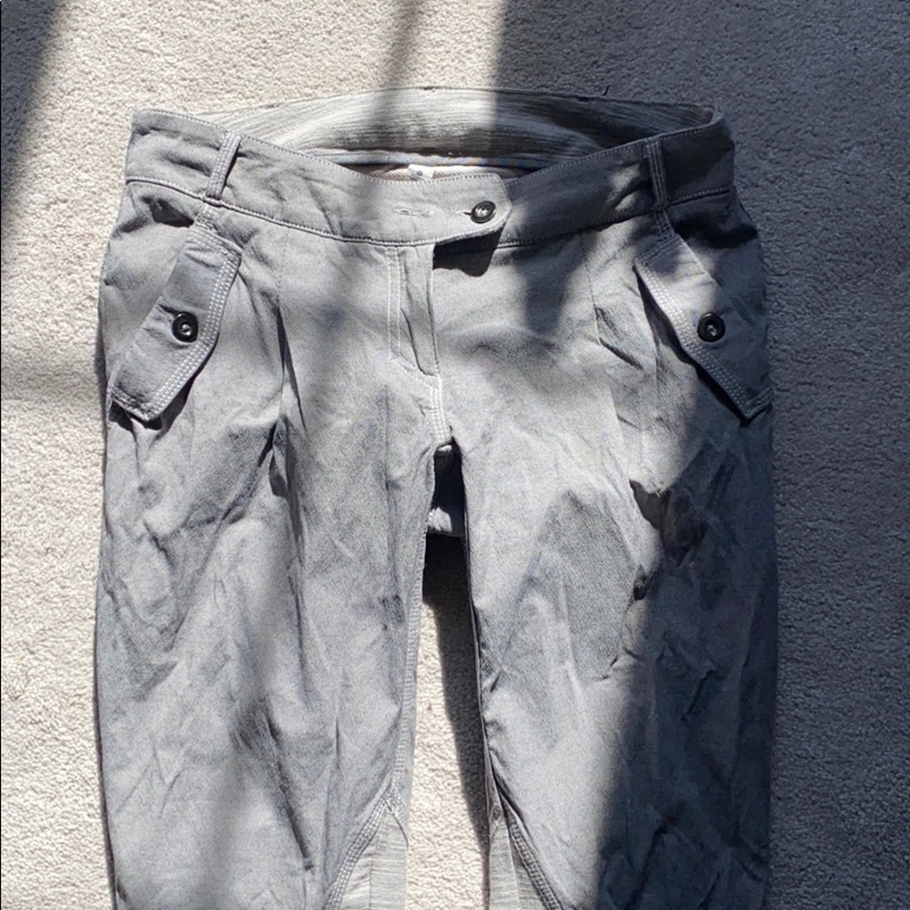 Grey Lululemon trousers